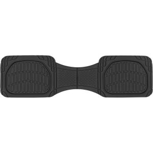 imageMotor Trend Premium FlexTough Deep Dish Rear Rubber Floor Mat Liners Heavy Duty AllWeather Universal Fit TrimToFit Floor Mats for Cars Sedans Trucks SUVs Durable ampamp Easy To Clean Car Mats  BlackBlack
