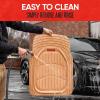 imageMotor Trend  MT921BG Flextough Tortoise  Heavy Duty Rubber Floor Mats for Car SUV Van ampamp Truck  All Weather Protection  Deep Dish Tan BeigeBeige