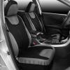 imageMotor Trend BlueBlack Waterproof Seat Covers for Front Seats  Premium Neoprene Blue Seat Covers Car Seat Protectors with Removable Headrest Interior Covers for Auto Truck Van SUV Seat ProtectionGray Front Black Rear