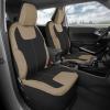 imageMotor Trend BlueBlack Waterproof Seat Covers for Front Seats  Premium Neoprene Blue Seat Covers Car Seat Protectors with Removable Headrest Interior Covers for Auto Truck Van SUV Seat ProtectionBeige Front Seats