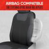 imageMotor Trend BlueBlack Waterproof Seat Covers for Front Seats  Premium Neoprene Blue Seat Covers Car Seat Protectors with Removable Headrest Interior Covers for Auto Truck Van SUV Seat ProtectionGray Front Seats