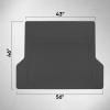 imageMotor Trend FlexTough Performance All Weather Rubber Car Floor Mats  3 Piece Floor Mats Automotive Liners for Cars Truck SUV HeavyDuty Waterproof BeigeBlack