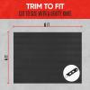 imageMotor Trend Utility Truck Bed Mat  All Weather Rubber Truck Bed Liner Mat Universal Size Heavy Duty Protection for Your TruckVan or SUV Pickup Trim to Fit Black 4 x 6