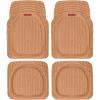 imageMotor Trend  MT921BG Flextough Tortoise  Heavy Duty Rubber Floor Mats for Car SUV Van ampamp Truck  All Weather Protection  Deep Dish Tan BeigeBeige
