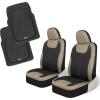 Beige Front Seats & Black Mats