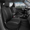 imageBDK AquaShield Rear Bench Car Seat Cover  Waterproof Neoprene Back Cover for Cars Trucks Van SUV  Ideal Protector Kids ampamp Dogs  Automotive Accessories BlackCharcoal Front Seats  Mats