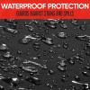 imageBDK AquaShield Rear Bench Car Seat Cover  Waterproof Neoprene Back Cover for Cars Trucks Van SUV  Ideal Protector Kids ampamp Dogs  Automotive Accessories BlackCharcoal Gray  Front Seats