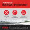 imageBDK AquaShield Rear Bench Car Seat Cover  Waterproof Neoprene Back Cover for Cars Trucks Van SUV  Ideal Protector Kids ampamp Dogs  Automotive Accessories BlackTan Beige