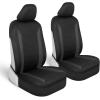 imageBDK AquaShield Rear Bench Car Seat Cover  Waterproof Neoprene Back Cover for Cars Trucks Van SUV  Ideal Protector Kids ampamp Dogs  Automotive Accessories BlackCharcoal Front Seats  Mats