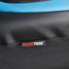 imageMotor Trend Blue Faux Leather Car Seat Covers for Front Seats  Premium High Back Automotive Seat Covers Made for Vehicles with Integrated Fixed Headrests Fits Most Car Truck SUV