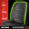 imageMotor Trend LED Car Lights Up Multi Color Seat Protector for Cars SUV Truck with Auto Interior Lights1pc Seat Cover