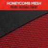 imageMotor Trend Mesh Red Car Seat Covers for Front Seats  Premium High Back Automotive Seat Covers Designed for Vehicles with Integrated Fixed Headrests Interior Seat Covers for Cars Trucks Vans SUVs