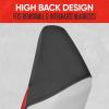 imageMotor Trend Mesh Red Car Seat Covers for Front Seats  Premium High Back Automotive Seat Covers Designed for Vehicles with Integrated Fixed Headrests Interior Seat Covers for Cars Trucks Vans SUVs