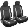 imageMotor Trend SpillGuard Car Seat Covers Full Set Waterproof  Neoprene Seat Protectors with Split Rear Bench for Auto Truck Van and SUVFull Set