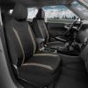 imageMotor Trend SpillGuard Seat Covers for Cars Trucks SUV  Gray Seat Covers with Waterproof Neoprene Lining Automotive Car Seat Covers for Front Seats Only Forros Para Asientos de CarroBeige
