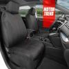 imageMotor Trend SpillGuard Waterproof Seat Covers for Front Seats Gray Stitching  Durable Neoprene Car Seat Protectors Easy to Install Interior Covers for Auto Truck Van SUVRed Stitching