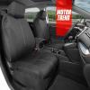 imageMotor Trend SpillGuard Waterproof Seat Covers for Front Seats Gray Stitching  Durable Neoprene Car Seat Protectors Easy to Install Interior Covers for Auto Truck Van SUVGray Stitching