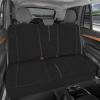 imageMotor Trend SpillGuard Neoprene Rear Seat Protector  Waterproof Bench Cover for Cars With Gray Stitching Padding for Kids ampamp DogsBeige Stitching