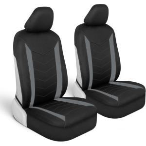 imageBDK AquaShield Rear Bench Car Seat Cover  Waterproof Neoprene Back Cover for Cars Trucks Van SUV  Ideal Protector Kids ampamp Dogs  Automotive Accessories BlackGray  Front Seats