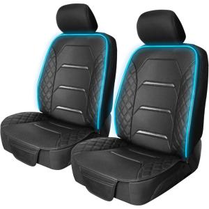 imageMotor Trend LED Car Lights Up Multi Color Seat Protector for Cars SUV Truck with Auto Interior Lights2pc Seat Covers