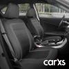 imageBDK carXS FreshMesh Car Seat Covers for Front Seats  Gray Mesh Car Seat Protectors with Sideless Design for Builtin Armrests Interior Covers for Auto Truck Van SUVCharcoal