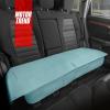 imageMotor Trend Faux Leather Padded Rear Bench Car Seat Cover With Storage PocketsMint