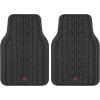 imageMotor Trend GrandPrix Seat Covers ampamp Floor Mats for Cars Tire Tread Embossed Car Seat Covers for Front Seats Automotive Interior Covers for Car Truck Van SUV
