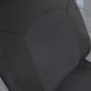 imageMotor Trend Mesh PU Leather Car Seat Covers  DesignBlack  Gray Mesh