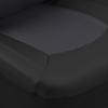 imageMotor Trend Mesh PU Leather Car Seat Covers  DesignBlack  Gray Mesh