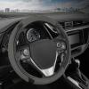 imageMotor Trend GripTech Sport Red Steering Wheel Cover  Enhanced Traction and Comfort for Car Truck Van SUV  15 inch TwoTone DesignGray