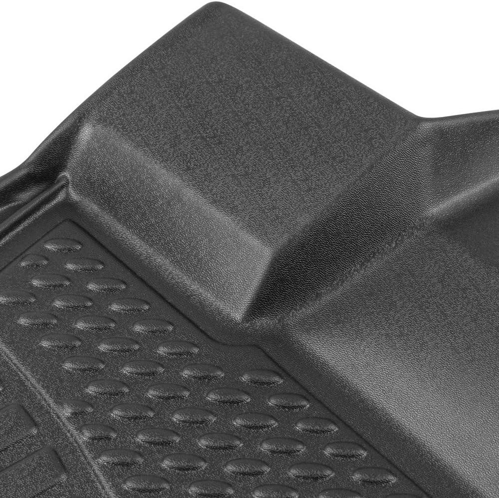 imageMotor Trend 3D Contour Fit for 20152020 Ford F150 SuperCrew Cab 1st and 2nd Row Floor Mats Liners Odorless All Weather Protection