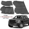 imageMotor Trend 3D Contour Fit for 20152020 Ford F150 SuperCrew Cab 1st and 2nd Row Floor Mats Liners Odorless All Weather Protection