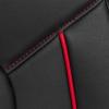 image:imageMotor Trend Premium Faux Leather Seat Cover for Car Bench Seat  Modern Luxury Car Seat Cover with TwoTone Red Accents Thick Padding for Comfort Fits Most Auto Truck Van and SUVRed