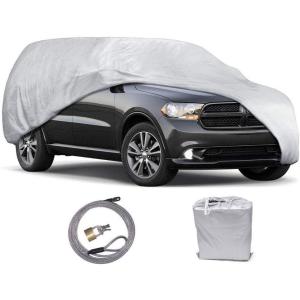 image:imageMotor Trend All Season Weatherwear 1Poly Layer Snow Proof Water Resistant VanSUV Cover Fits up to 200 Inch210L x 77W x 60H