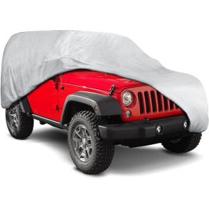 image:imageMotor Trend All Season Weatherwear 1Poly Layer Snow Proof Water Resistant VanSUV Cover Fits up to 200 InchFits up to 185 Length