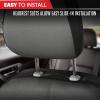 image:imageMotor Trend Black Car Seat Covers Set  2 Front Seats  SpillProof Neoprene CarSeat Cover Protector for Cars  Automotive Car Accessories Interior Covers for SUV amp Small Trucks  Semi Universal FitGray