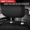 image:imageMotor Trend Black Car Seat Covers Set  2 Front Seats  SpillProof Neoprene CarSeat Cover Protector for Cars  Automotive Car Accessories Interior Covers for SUV amp Small Trucks  Semi Universal FitBlack