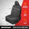 image:imageMotor Trend Dog Car Seat Cover for Back Seat  Waterproof NonSlip ScratchResistant Back Seat Pet Cover for Dogs  Universal Fit Dog Accessories for Cars Trucks SUV amp Vans  BlackSingle Seat Cover