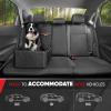 image:imageMotor Trend Dog Car Seat Cover for Back Seat  Waterproof NonSlip ScratchResistant Back Seat Pet Cover for Dogs  Universal Fit Dog Accessories for Cars Trucks SUV amp Vans  BlackSingle Seat Cover