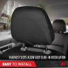 image:imageMotor Trend Hex Leatherette Seat Covers  Universal Fit Front Seat Protector for Cars Trucks SUVs  Premium Interior Protection Easy to Install Automotive Upgrade Black amp Red Car Seat CoverBlack  Red Full Coverage