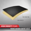 image:imageMotor Trend Hex Leatherette Seat Covers  Universal Fit Front Seat Protector for Cars Trucks SUVs  Premium Interior Protection Easy to Install Automotive Upgrade Black amp Red Car Seat CoverBlack  Red Full Coverage