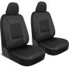 image:imageMotor Trend Hex Leatherette Seat Covers  Universal Fit Front Seat Protector for Cars Trucks SUVs  Premium Interior Protection Easy to Install Automotive Upgrade Black amp Red Car Seat CoverBlack  Red Full Coverage