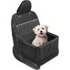 image:imageMotor Trend Dog Car Seat Cover for Back Seat  Waterproof NonSlip ScratchResistant Back Seat Pet Cover for Dogs  Universal Fit Dog Accessories for Cars Trucks SUV amp Vans  BlackSingle Seat Cover