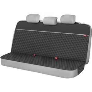 image:imageMotor Trend Dog Car Seat Cover for Back Seat  Waterproof NonSlip ScratchResistant Back Seat Pet Cover for Dogs  Universal Fit Dog Accessories for Cars Trucks SUV amp Vans  BlackRear Bench Cover