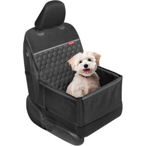 image:imageMotor Trend Dog Car Seat Cover for Back Seat  Waterproof NonSlip ScratchResistant Back Seat Pet Cover for Dogs  Universal Fit Dog Accessories for Cars Trucks SUV amp Vans  BlackSingle Seat Cover