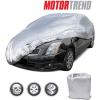 image:imageMotor Trend Universal Fit Car Cover for Cars SUVs Trucks Vans WaterResistant AllWeather Scratch Resistant Reflective Full Coverage Protect Against Rain Snow Hail Sun UV Protection Dust  XLargeMedium