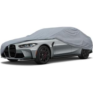 image:imageMotor Trend 4Series Lightweight Car Cover Fits 19772025 BMW 7Series Sedan xDrive Hybrid Electric Breathable AntiMoisture WaterResistant ScratchResistant AllWeather Outdoor amp Indoor UseBMW 3Series M3 20112025