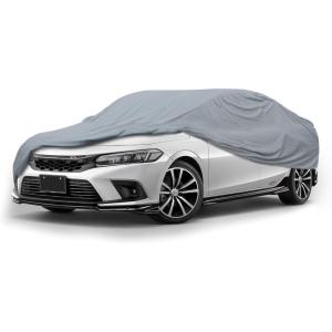 image:imageMotor Trend 4Series Lightweight Car Cover Fits 19782025 Mitsubishi Mirage ES LE BE SE Breathable AntiMoisture WaterResistant ScratchResistant AllWeather Outdoor amp Indoor UseHonda Civic 20112025