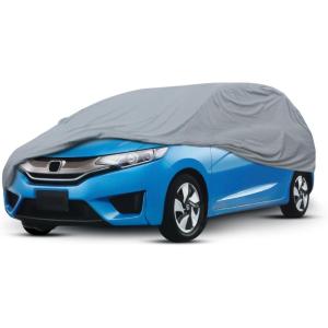 image:imageMotor Trend 4Series Lightweight Car Cover Fits 19782025 Mitsubishi Mirage ES LE BE SE Breathable AntiMoisture WaterResistant ScratchResistant AllWeather Outdoor amp Indoor UseHonda Fit 20092025
