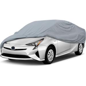 image:imageMotor Trend 4Series Lightweight Car Cover Fits 19782025 Mitsubishi Mirage ES LE BE SE Breathable AntiMoisture WaterResistant ScratchResistant AllWeather Outdoor amp Indoor UseToyota Prius 19972020